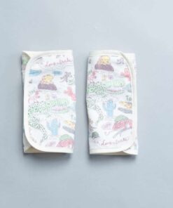 揹巾口水巾-現貨 爬蟲鱷魚