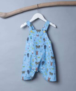 包屁鬆緊吊帶(長褲)-訂製 自然17(昆蟲)