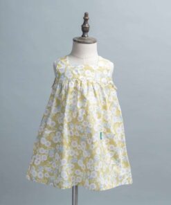 A-Line平口洋裝-訂製 花57