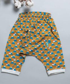 哈倫九分長褲-訂製 和風4