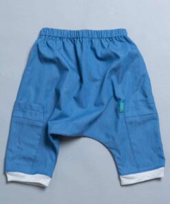 哈倫九分長褲-訂製 牛2(改牛仔棉麻)