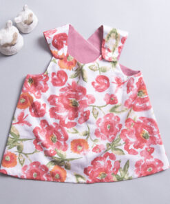 後交叉搖擺衣-訂製 花53