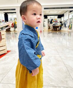 淺草振袖和服-訂製 幾何20vs棉麻10(缺料)