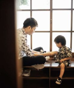 甚平和服-訂製 花3