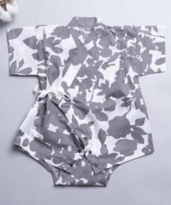 包屁-甚平紗布衣-訂製 花54