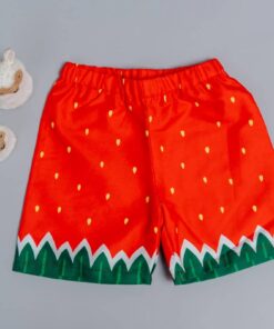 甚平短褲-"現貨" 90cm 西瓜