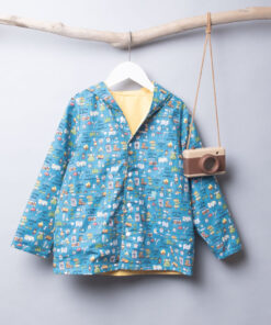 防風抗雨機能［外套］-訂製 自然3vs黃色防水(缺料)