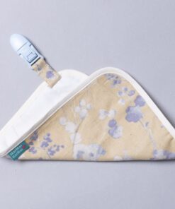 夾夾口水巾-現貨 水彩黃