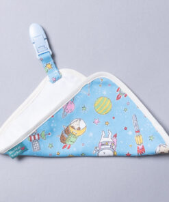 夾夾口水巾-現貨 太空漫遊