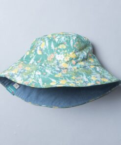 帽圍可調塑型漁夫帽-現貨-花62 52cm