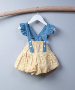 天空之翼吊帶褲裙(氣球褲+吊帶翅膀)-訂製 幾何22vs牛仔棉麻