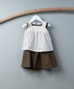 (僅佯裝)無袖連身洋裝-訂製 厚麻17 魔法公主