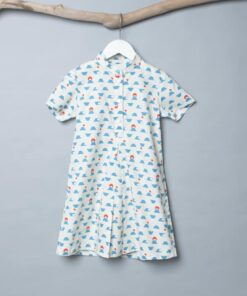 岔裙(短袖)洋裝-訂製 和風34