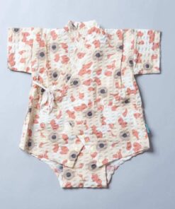 包屁甚平紗布衣-訂製 花71