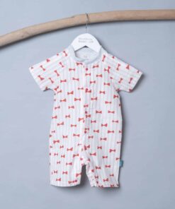 包屁連身衣(短袖)-訂製 幾何36-紗