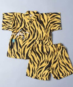 甚平和服-訂製 動物28-紗