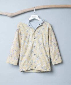 夜鶯雙面鋪棉外套(釘四合釦)-備註花色編號