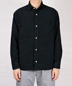 立領長袖襯衫-下單請備註花色編號