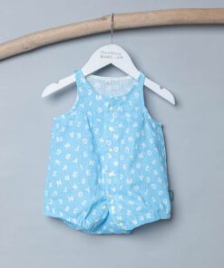 無袖包屁衣-訂製 幾何34-紗