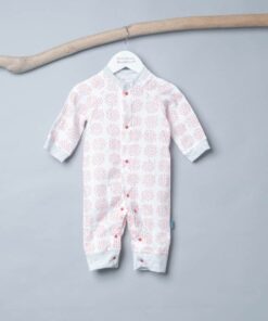 包屁連身衣(長袖)-訂製 花72-紗