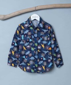 和風(長袖)襯衫-訂製 自然22