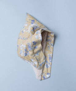 脖圍精靈帽-現貨 花56vs大地黃 50cm