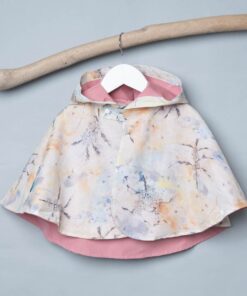 抗風防雨雙面斗篷-現貨 名22 110-120cm