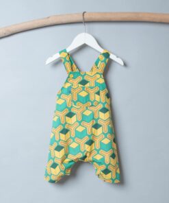 包屁鬆緊吊帶(短)褲- 和風14