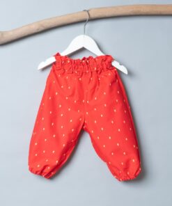 防蚊縮口寬管褲 訂製-紅肉西瓜