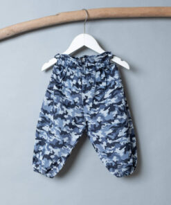 防蚊縮口寬管褲 訂製 迷彩2