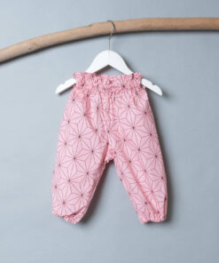 防蚊縮口寬管褲 訂製 和風7