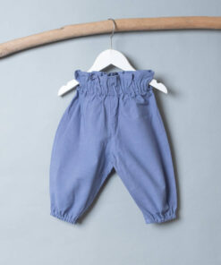 防蚊縮口寬管褲 -訂製 棉麻17