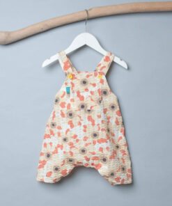 包屁鬆緊吊帶(短)褲- 花71