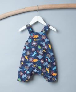 包屁鬆緊吊帶(短)褲- 自然22