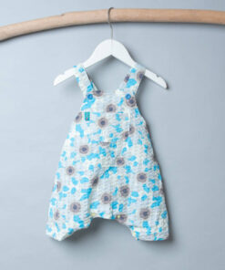 包屁鬆緊吊帶(短)褲- 花70