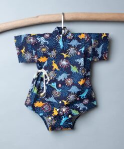 包屁-甚平紗布衣-訂製 自然22