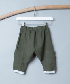 哈倫九分長褲-訂製 棉麻13