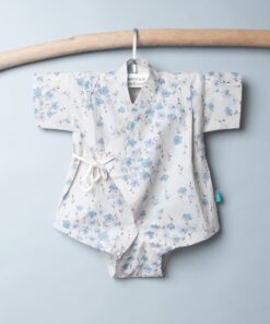 包屁-甚平紗布衣-訂製 花69 嬰兒 包屁-衣 連身衣