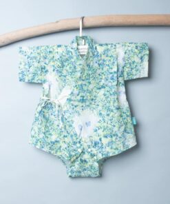 包屁-甚平紗布衣-訂製 名20 嬰兒 包屁-衣 連身衣