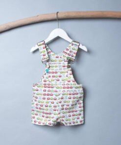 包屁吊帶(短)褲-訂製 交通6