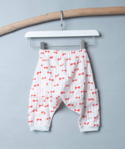 哈倫九分長褲-訂製 幾何36-紗