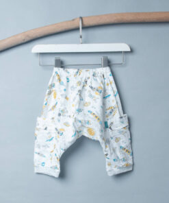 哈倫九分長褲-訂製 自然11-紗