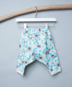 哈倫九分長褲-訂製 花70