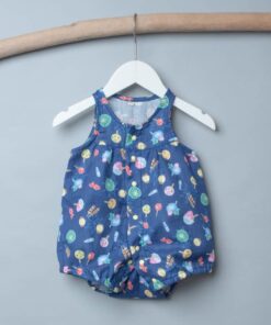 無袖包屁衣-訂製 幾何40-紗