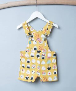 包屁吊帶(短)褲-訂製 和風35