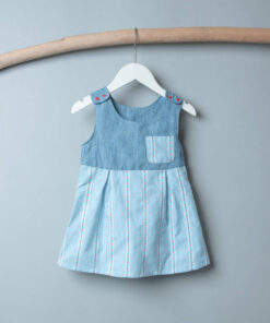 口袋洋裝-訂製 花77