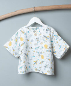 皮蛋6分袖上衣-訂製 自然11-紗