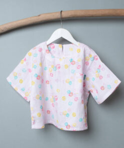 皮蛋6分袖上衣-訂製 幾何41-紗