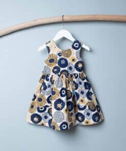 蝴蝶翩翩蓬裙洋-訂製 花75