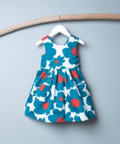 蝴蝶翩翩蓬裙洋-訂製 花46